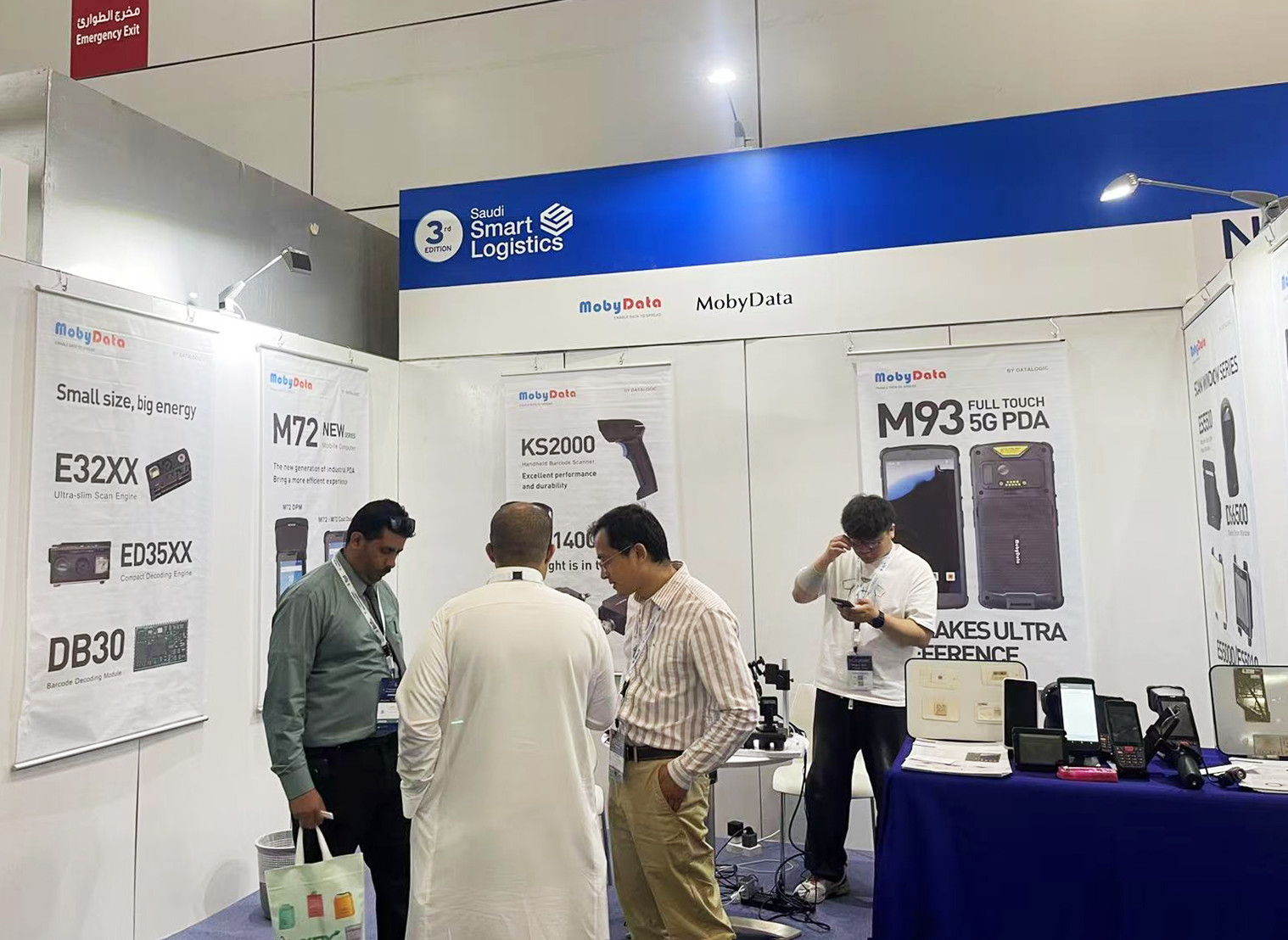 Latest company blogs about  Exhibition Review | MobyData Shines at Saudi Smart Logistics 2025