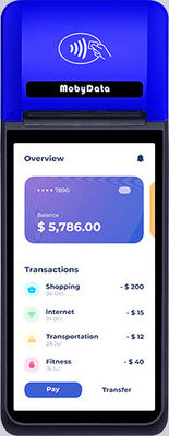 kopen Mobiele betaling Draagbare POS-machine NFC-ondersteuning 4G Android-betaalterminal online manufacture