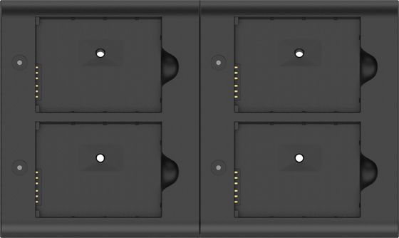 kopen M93 Vier Batterij PDA Oplaadstation Met ROOD GROEN LED Oplaadindicator online manufacture